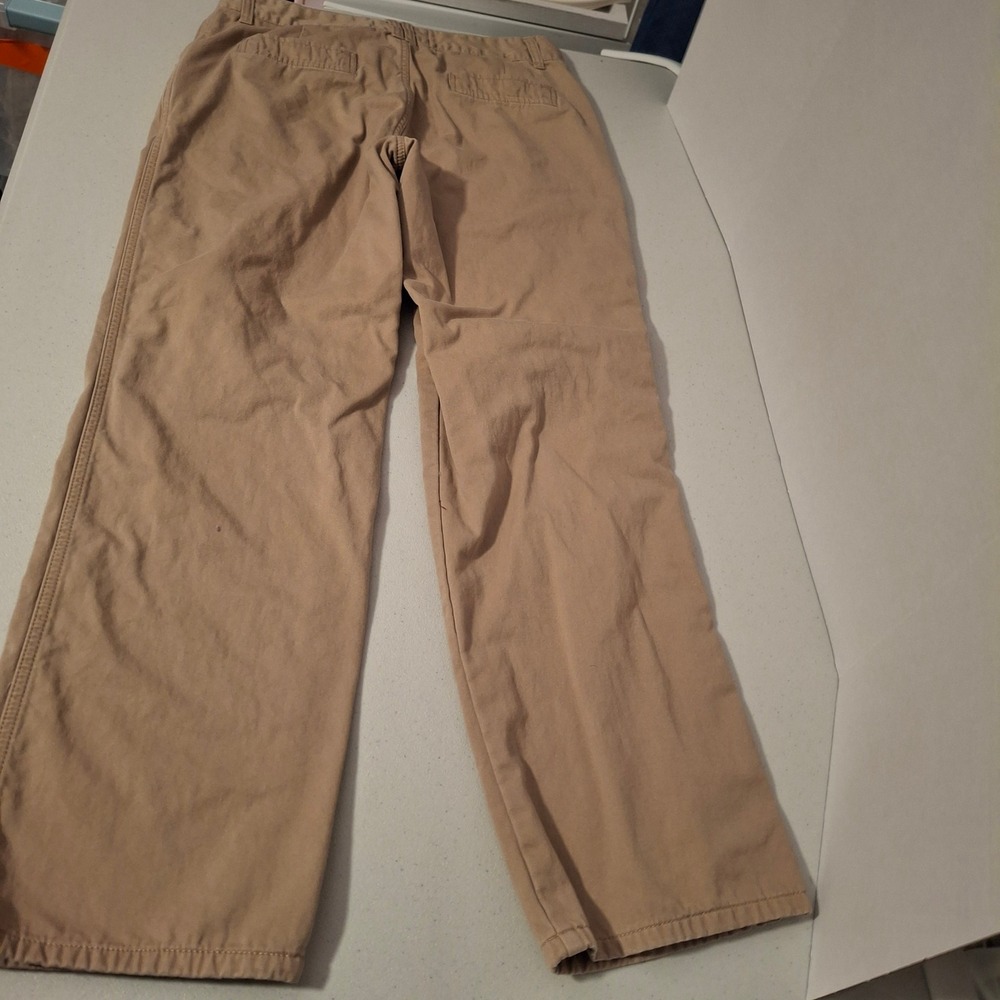 Natural Reflections Women's Khaki Twill‎ Utility Pants Size 8 - Picture 2 of 9
